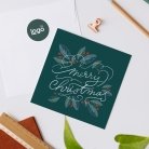 Christmas calligraphy